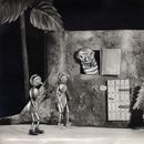 Ugala: “Sipelgas ja rohutirts” (E. Toona, 1948). Stseen lavastusest.
