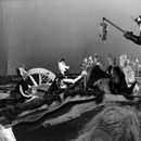 ERN: “Suur Tõll” (J. Kangilaski, 1956). Stseen lavastusest: Vanasarvik – O. Liigand.