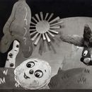 ERN: “Koogike” (F. Veike, 1959). Stseen lavastusest – (vasakul) Koogike (U. Leies). /Foto: A. Alla/