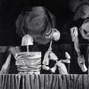 ERN: “Pikse pasun” (O. Liigand, 1971). Nukud vasakult: Turris (O. Paesüld), Inimene (H. Gustavson), Pikker (O. Liigand)./Foto: H. Saarne/