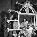 ERN: “Tuhapart” (M. Martinaitis, 1989). Nukkudega mängivad (vasakult) M. Kampus, A. Vaher, H. Seljamaa, H. Toompere. 