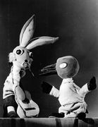 ERN: ā€Loomade kontsertā€¯ (N. Gernet, 1964). Nukud vasakult: JĆ¤nes Kapsaste (H. Gustavson), Vares Vaakuja (R. Agur).